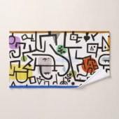 TOUR À MAIN : PAUL KLEE : PORT RICHE (Serviette à main)