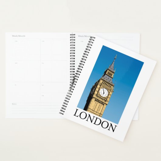 Tour Big Ben Horloge (Devant avec enveloppe)