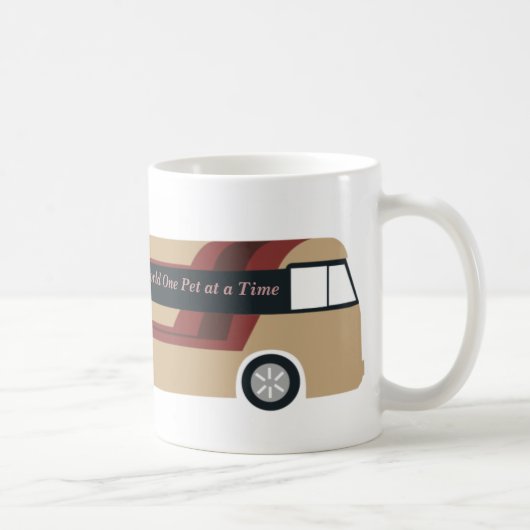 Tour Bus Mug - Customisé (Droite)