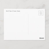 Tour CN à Toronto, Carte postale Canada (Dos)