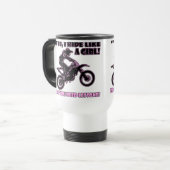 Tour comme une tasse de voyage de motocross de (Devant gauche)