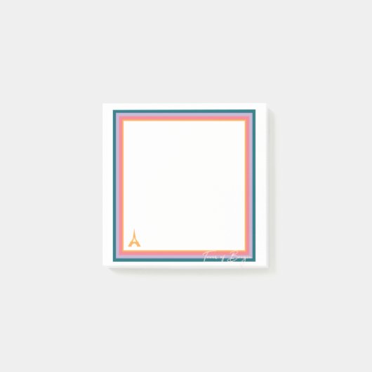 Tour de Bougie Post-It® Notes, 3 po x 3 po (Devant)