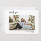 Tour de Champagne carte de remerciements mariage (Devant)