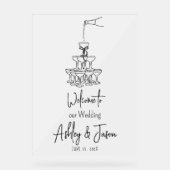 Tour de Champagne Symbole acrylique gelé de bienve (Recto)