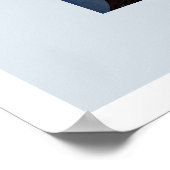 Tour de Eiffel Parijs Poster (Hoek)