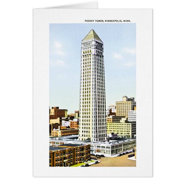 Tour de Foshay, Minneapolis, Minnesota (Devant)