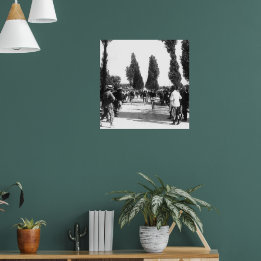 Tour de France 1903 Eerste etappe finish in Bordea Poster