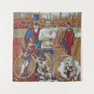 Tour De France 1903 Winnaar Maurice Garin Digitaal Wandkleed