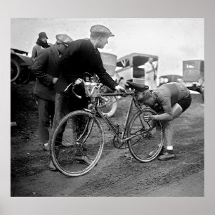 Tour de France 1928 etappe 10 Raymond Decorte Poster