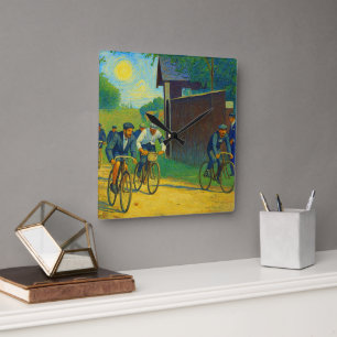 Tour de France Eerste Wedstrijd 1903 van Gogh Redu Vierkante Klok