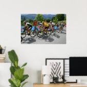 Tour de France Hautacam 2008 Poster (Thuiskantoor)