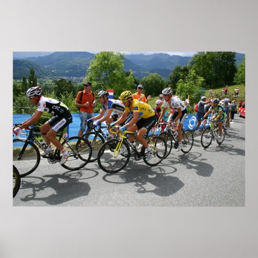 Tour de France Hautacam 2008 Poster (Voorkant)