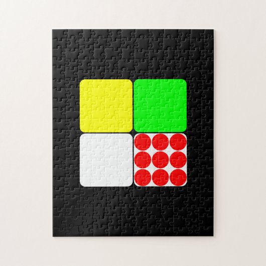 Tour de France Jerseys 3 Black Legpuzzel (Verticaal)