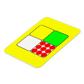 Tour de France Jerseys 3 Yellow Magneet (Linkerzijde)