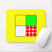 Tour de France Jerseys 3 Yellow Muismat (Met muis)