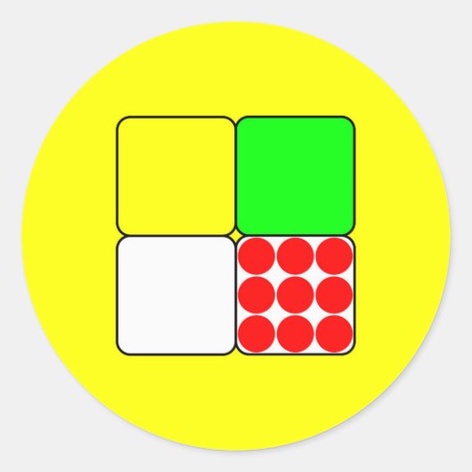 Tour de France Jerseys 3 Yellow Ronde Sticker (Voorkant)