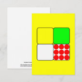 Tour de France Jerseys 3 Yellow Save The Date (Voorkant / Achterkant)