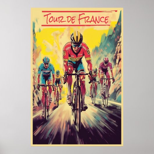 Tour de France Poster (Voorkant)