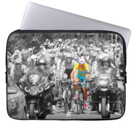 Tour de France Yellow Jersey Peloton Cycling Race Laptop Sleeve