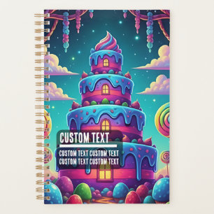Tour de friandises fantaisie texte personnalisé