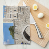 Tour de Londres vue serviette de thé (Quart Plié)