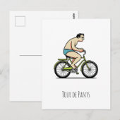 Tour de pants briefkaart (Voorkant / Achterkant)
