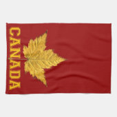 Tour de souvenir du Canada Varsity Torchon de thé  (Horizontal)