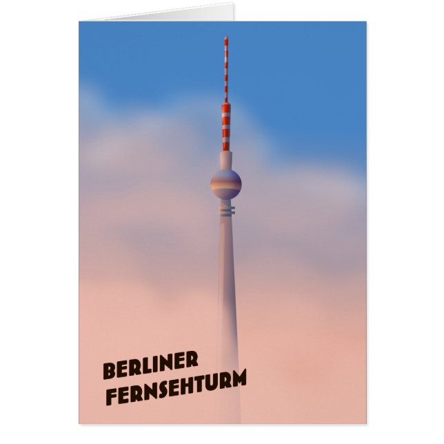 Tour de télévision de Berlin, Fernsehturm de Berli (Devant)