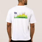 Tour Divide Hoogteprofiel T-shirt (Achterkant)