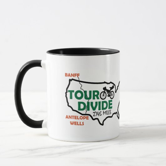 Tour Divide Mug (Gauche)