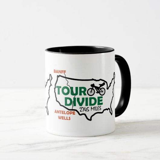 Tour Divide Mug (Devant droit)