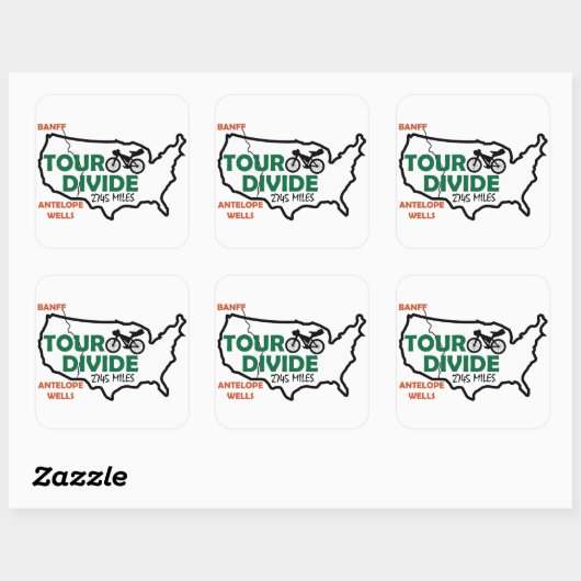 Tour Divide Sticker (Vel)