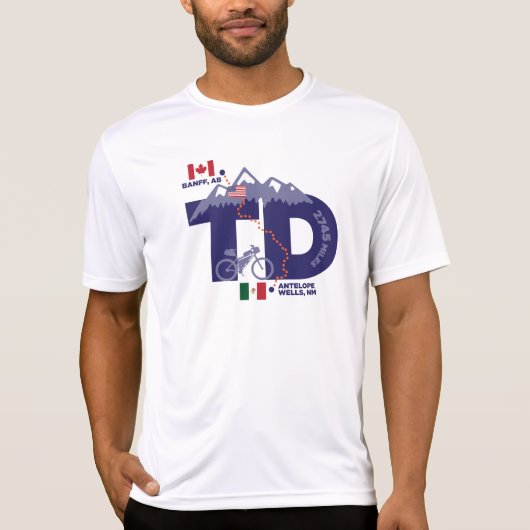Tour Divide 'TD' Logo T-shirt (Voorkant)