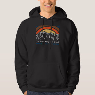 Tour du Mont Blanc Chamonix Frankrijk Italië Zwits Hoodie