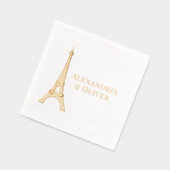 Tour Eiffel #2 Paris France Mariage Couple (Gauche)