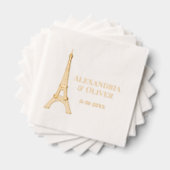 Tour Eiffel #2D Paris France Mariage Couple (Insitu (empilé))