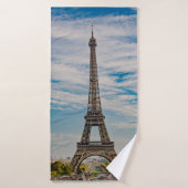 Tour Eiffel à Paris (Serviette de bain)