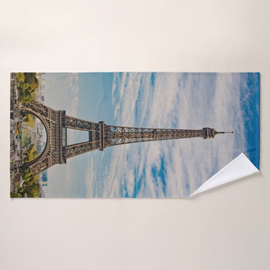 Tour Eiffel à Paris (Serviette de bain)
