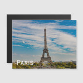 Tour Eiffel à Paris Magnet (Devant / Derrière)