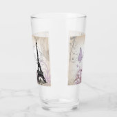 Tour Eiffel Abstraite en verre (Gauche)