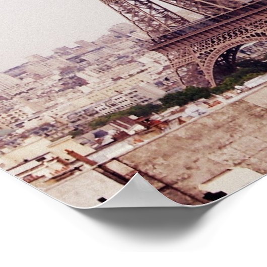 Tour Eiffel - affiche (Coin)