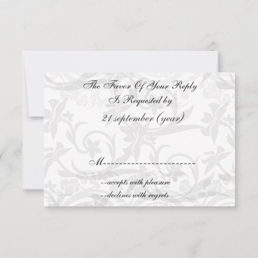 tour Eiffel argent rsvp standard 3,5 x 5 (Dos)