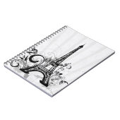 Tour Eiffel Carnet français (Côté gauche)