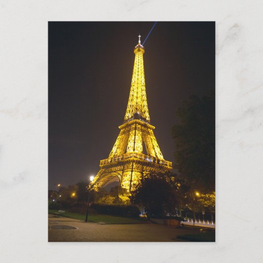 Tour Eiffel Carte Postale Paris (Devant)