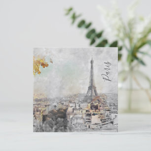 Tour Eiffel. Carte postale Paris, France