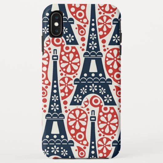 Tour Eiffel Case-Mate Coque Apple iPhone XS Max ro (Dos)
