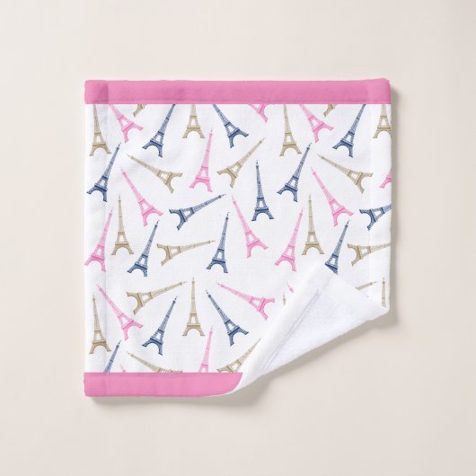 Tour Eiffel de Paris (Gant de toilette)