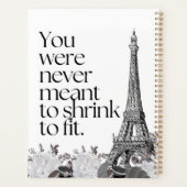 Tour Eiffel de Paris Affirmation Motivation Art Mu (Dos)