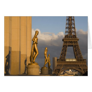 Tour Eiffel depuis le Palais de Chaillot, Paris,