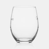 Tour Eiffel Design Verre Vin Incomparable (Gauche)